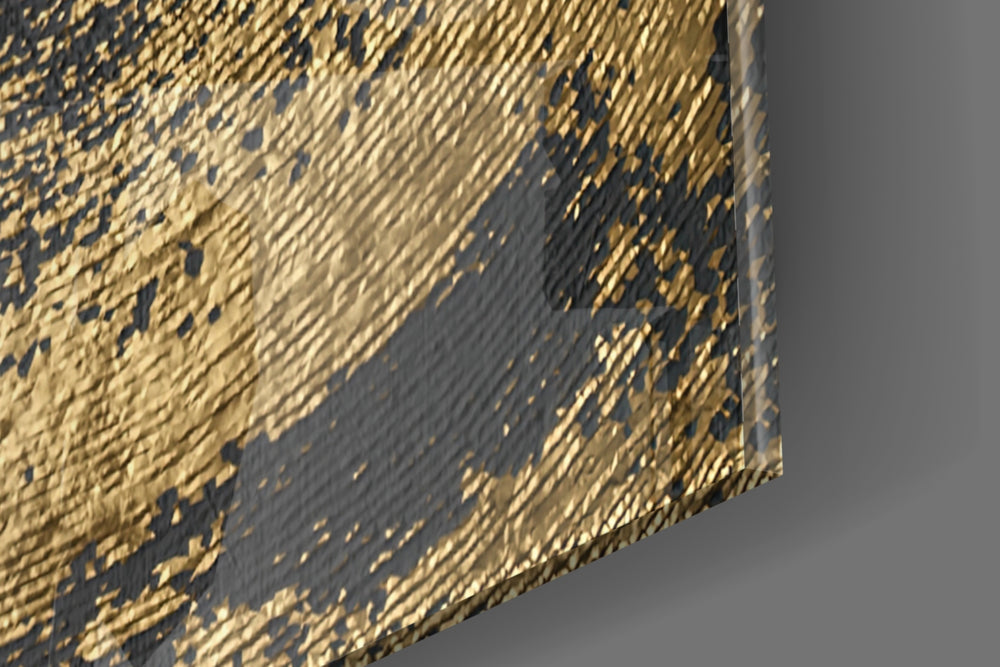 Abstract Loop panel catching low light to reveal its luxe shimmer