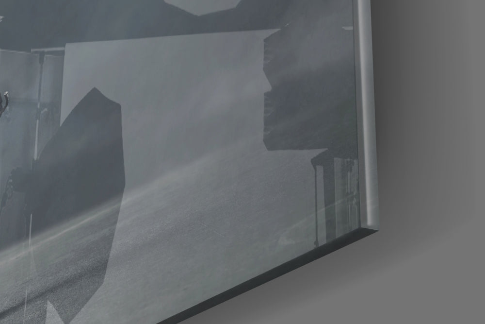 Storm in Thoughts panel catching low light to reveal its tonal calm