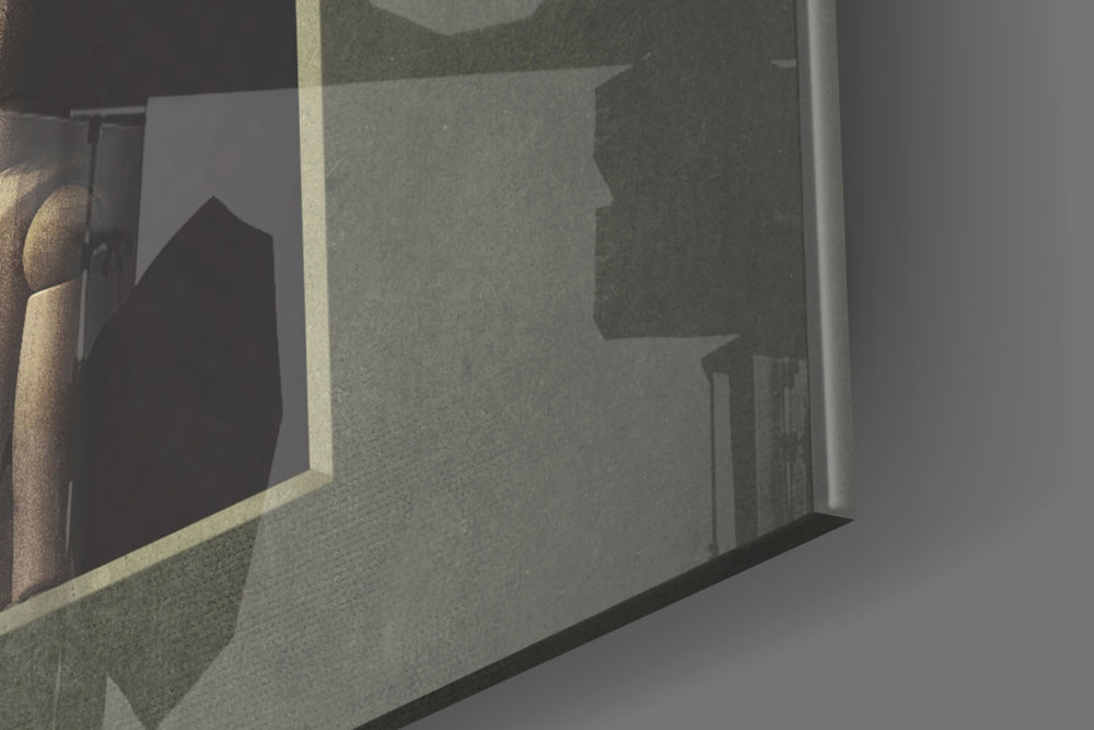 Pinocchio panel catching window light to reveal its tonal calm