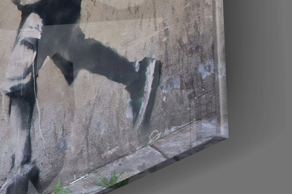 Lost Ball artwork anchoring a wall with witty narrative palette