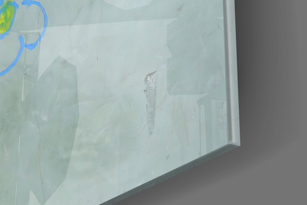 Child and War artwork anchoring a wall with bold conscience-driven palette