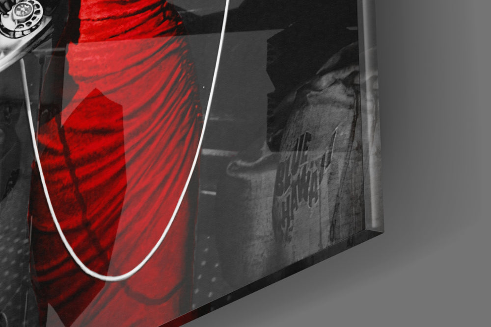 Golden Age Starlet Glass Wall Art