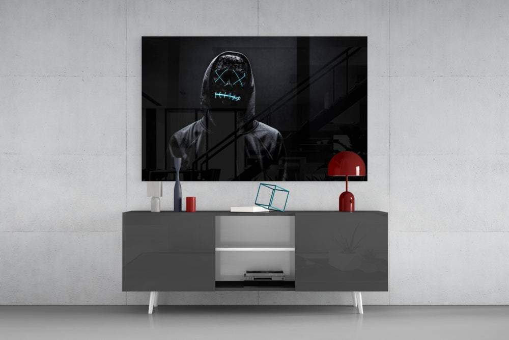 Hush and Sight panel catching low light to reveal its mysterious glow