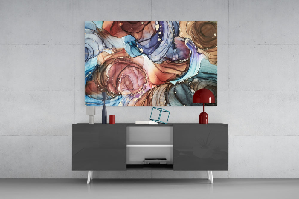 Marble panel catching window light to reveal its earthy depth