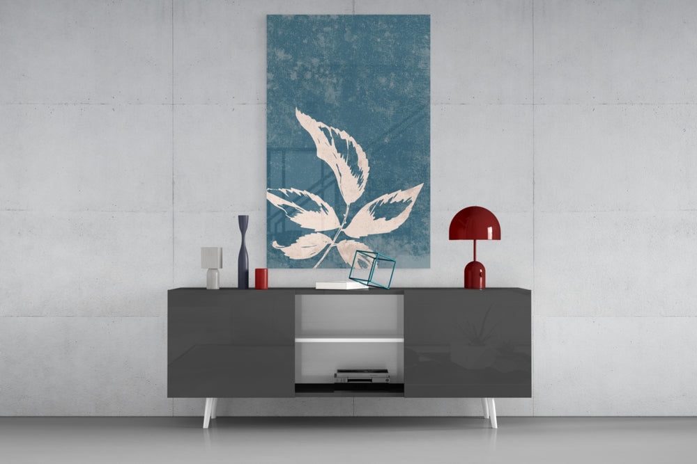 Leaves panel catching daylight to reveal its serene calm