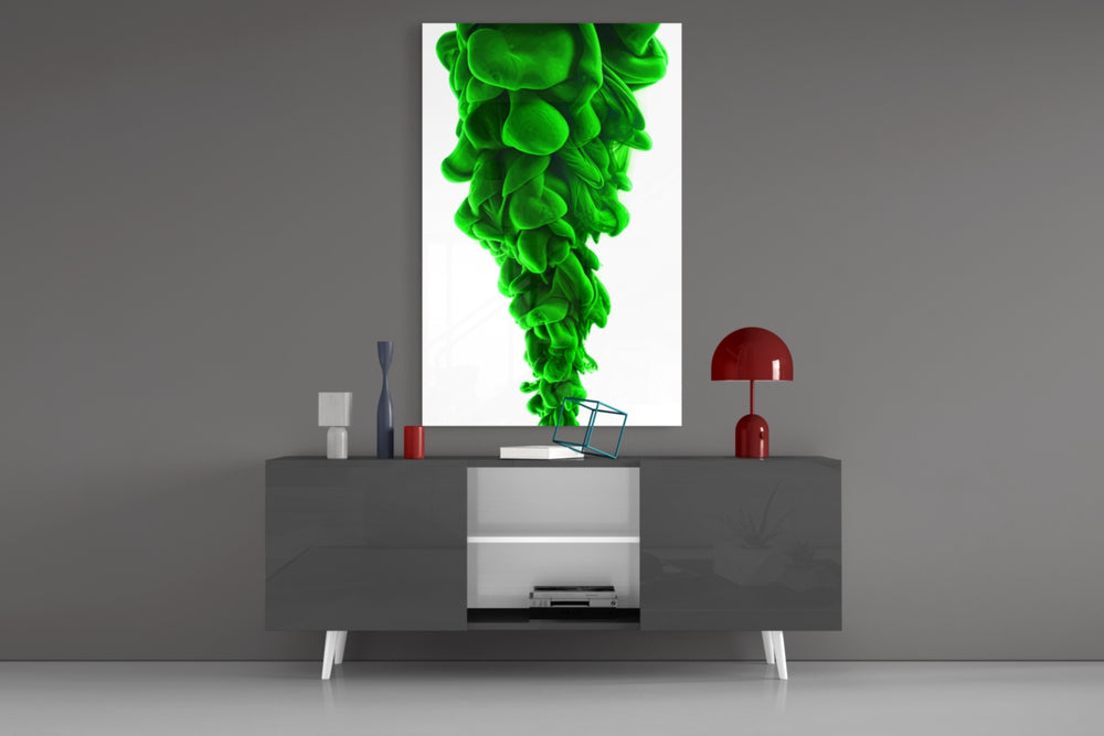 Green Layers panel catching daylight to reveal its dynamic flow