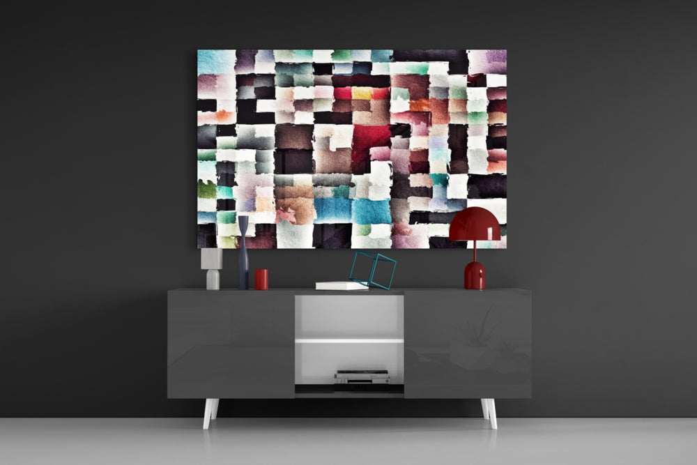 Images of Subconsciousness panel catching daylight to reveal its layered depth