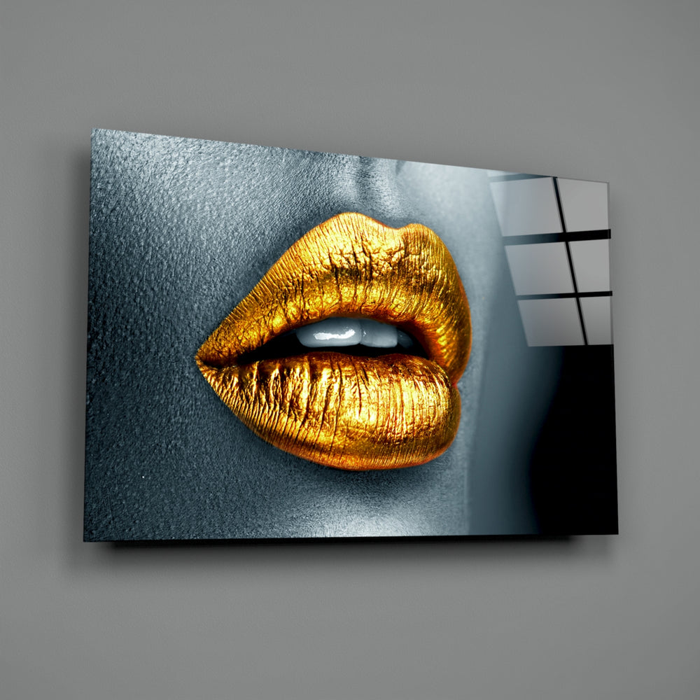 Beauty-macro panel bringing luxe sensuality to a contemporary bedroom