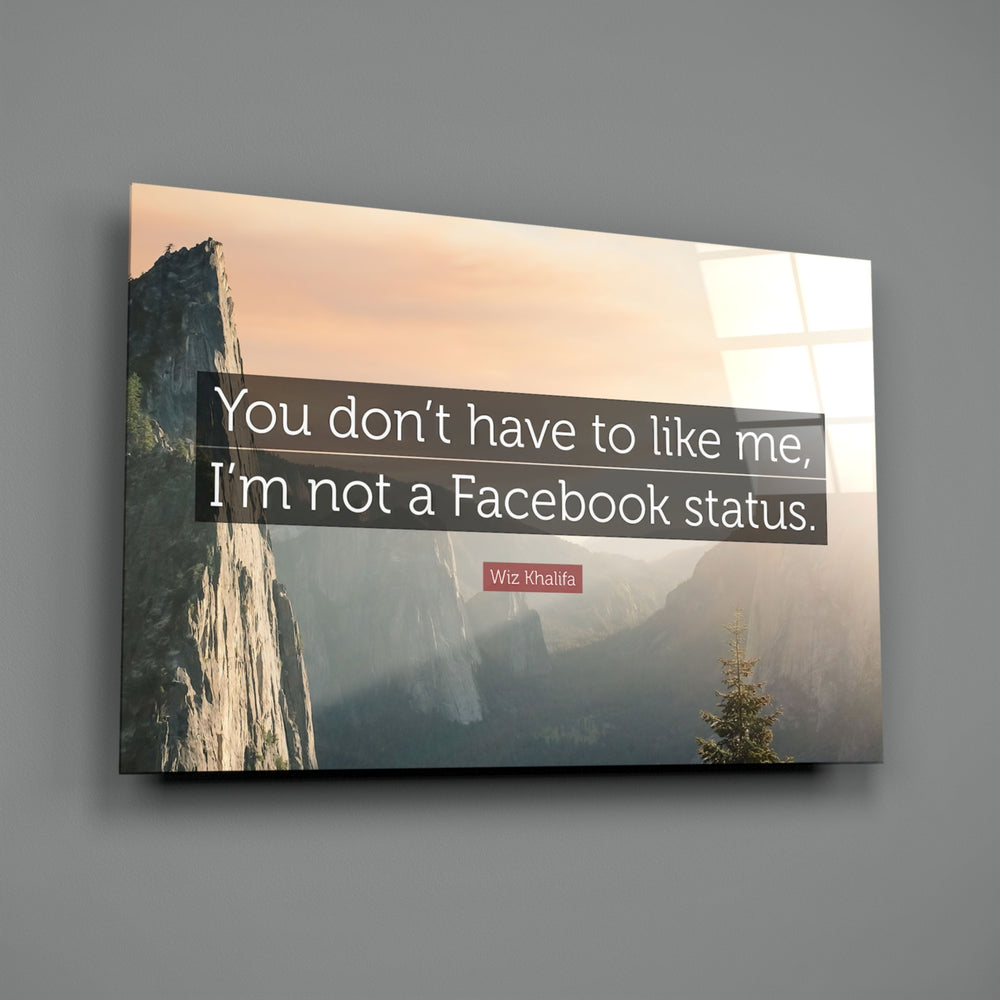 Landscape-quote panel bringing serene confidence to a contemporary bedroom