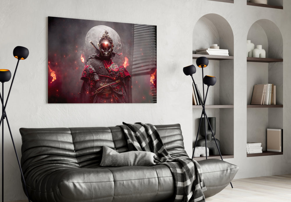 Fire Fighter panel adding editorial drama to a home theater
