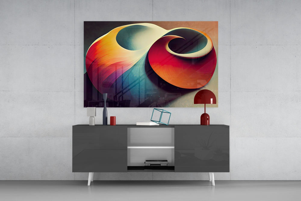 The Shell Glass Art || Designer Collection.