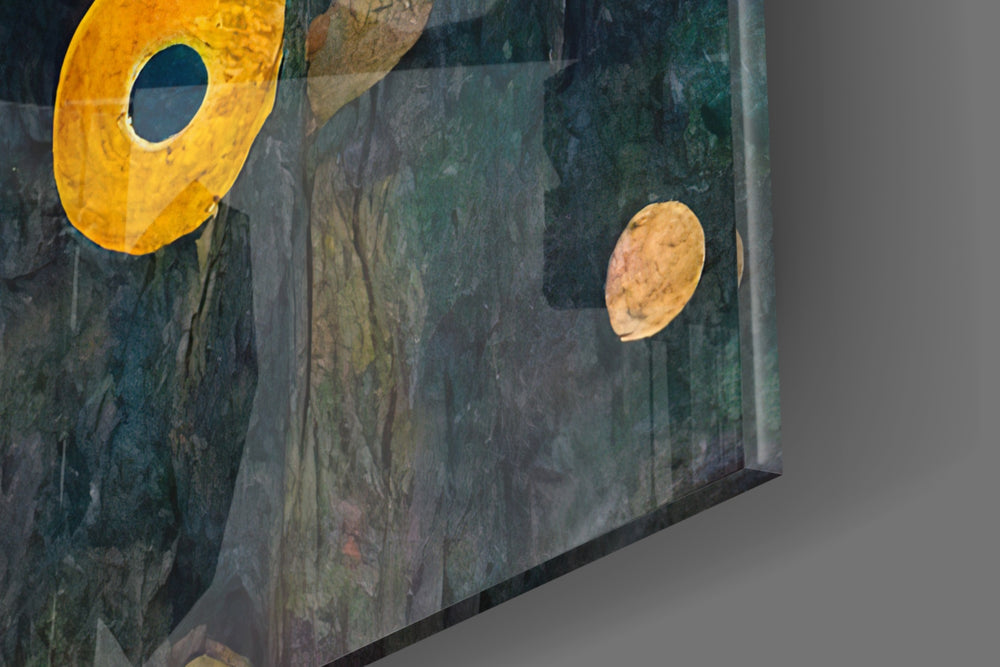 The Stance panel catching window light to reveal its decorative reverence