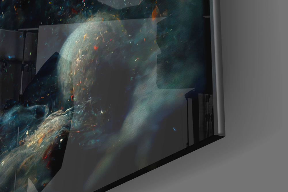 Small Bang panel catching directional light to reveal its quiet awe