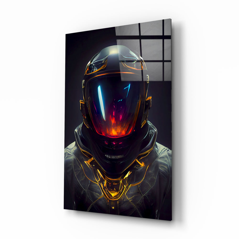 Sci-fi-cinema panel bringing menacing focus to a contemporary lounge