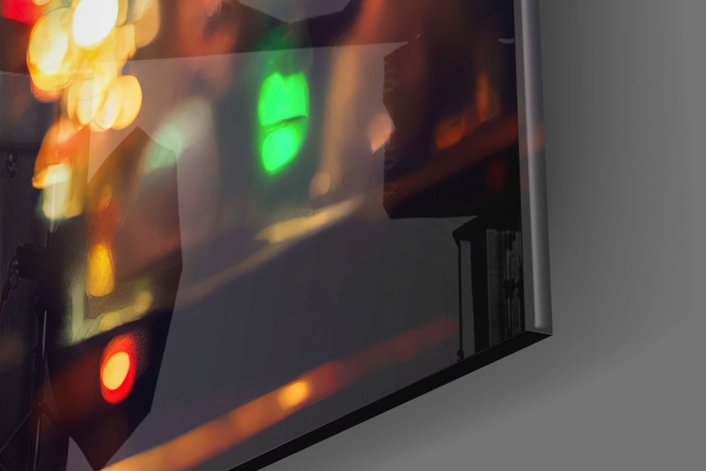 Fun panel catching directional light to reveal its bittersweet glow