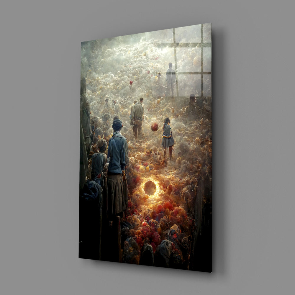 Surreal-cinema panel bringing melancholic awe to a contemporary study