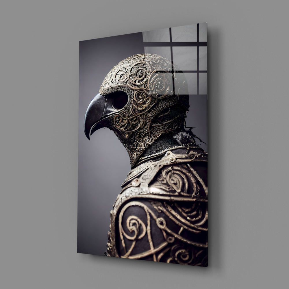 Fantasy-portrait panel bringing mythic poise to a contemporary study