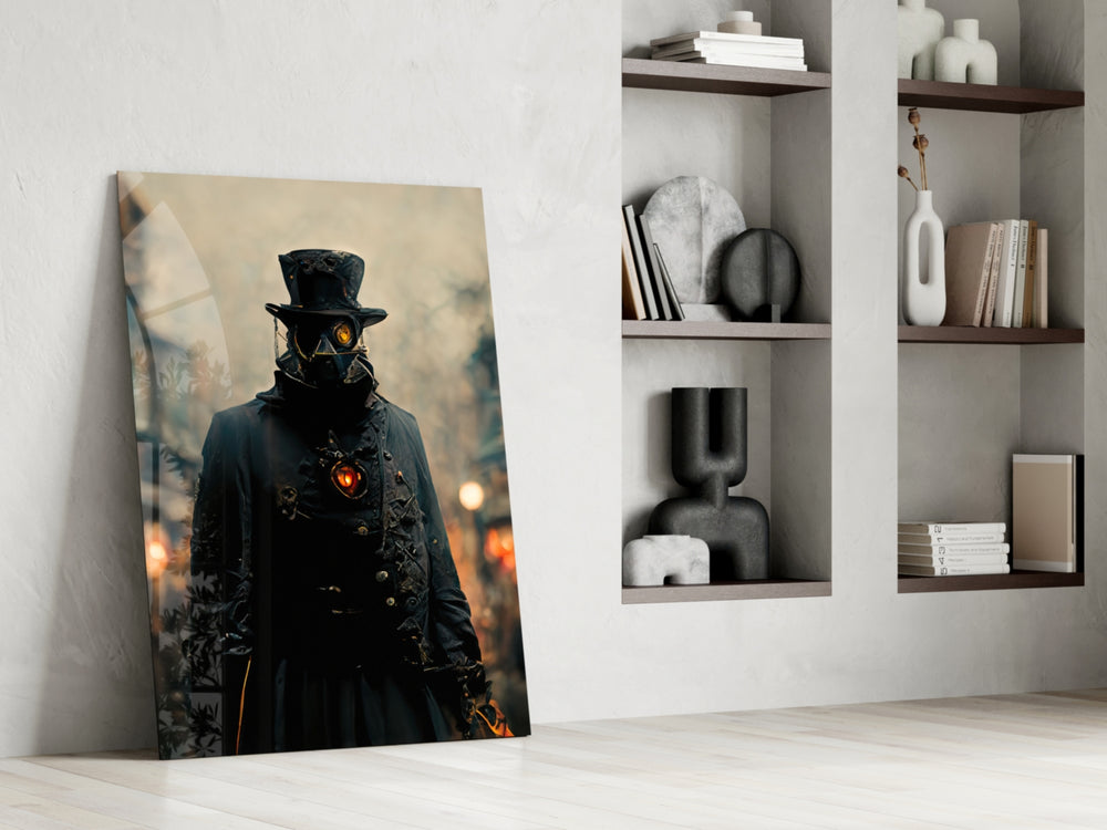 Battle Field glass print enhancing a gaming room with cinematic mood