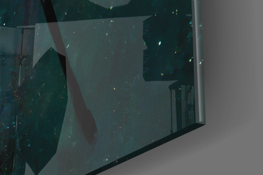 To the Freedom artwork anchoring a wall with bold dramatic palette