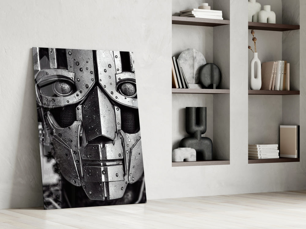 Meet Wode glass print enhancing a gaming room with cinematic mood