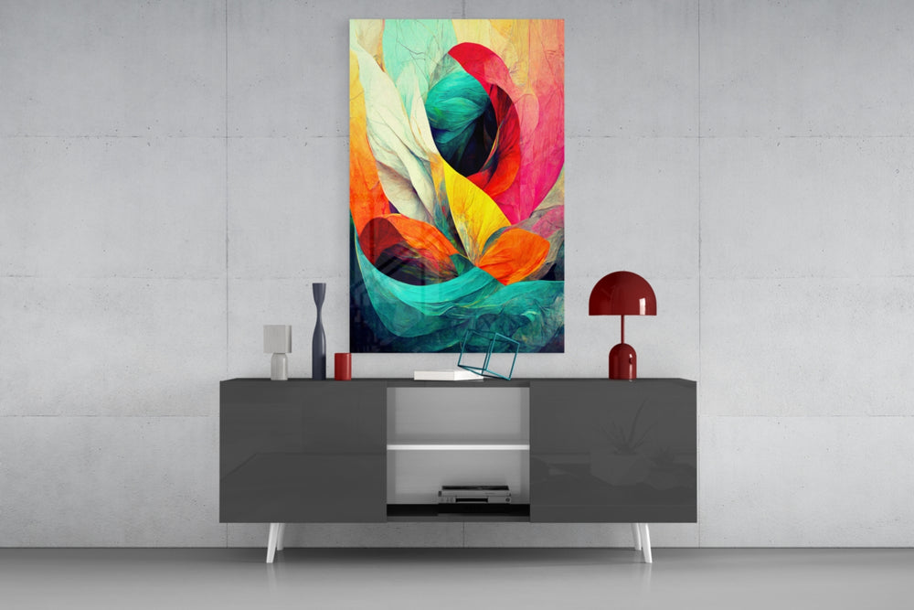 Hidden Swan panel catching window light to reveal its luminous energy