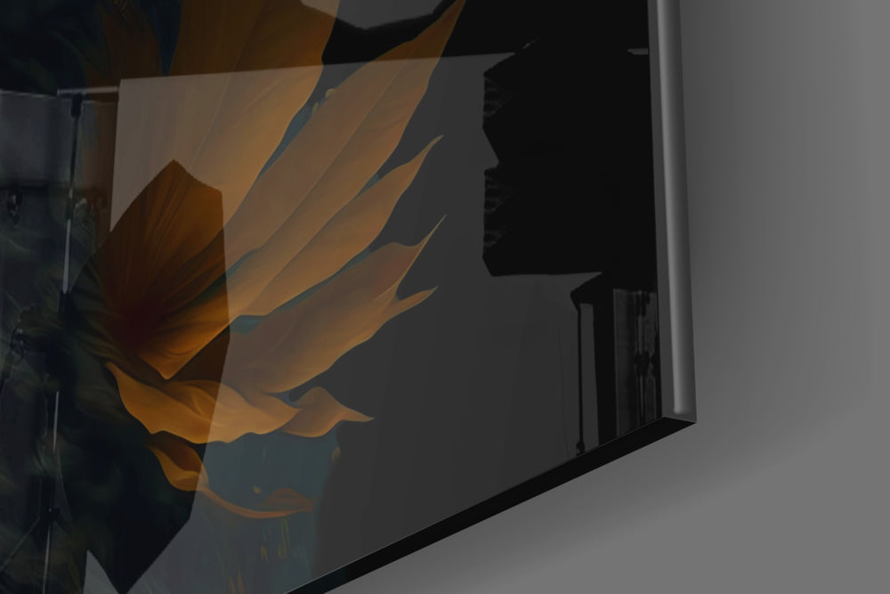 Beauty of the Clan artwork anchoring a wall with warm dramatic palette