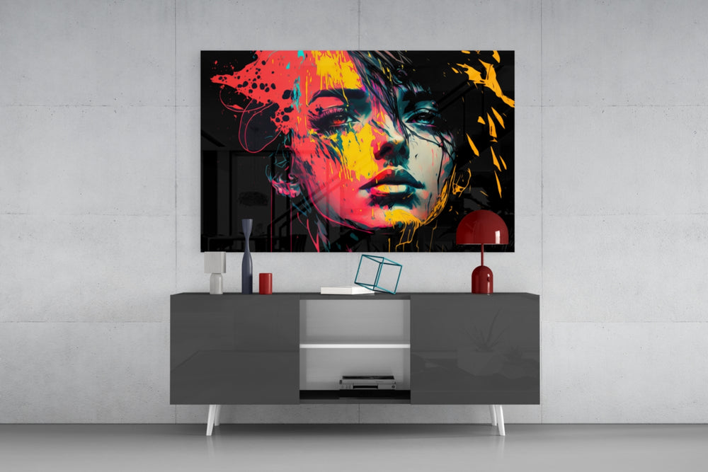 Rebel Beauty panel catching screen glow to reveal its kinetic charge