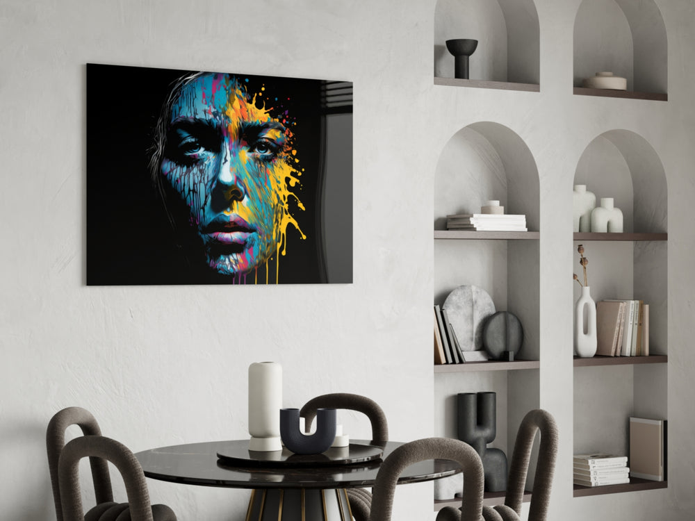 Beautiful Splash panel adding editorial drama to an office