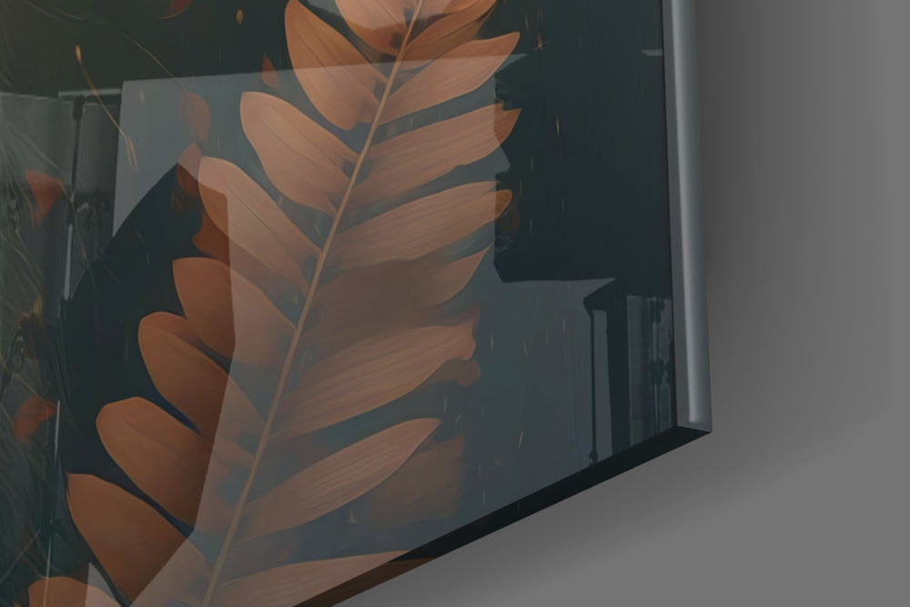 Princess of Flowers artwork anchoring a wall with warm dramatic palette
