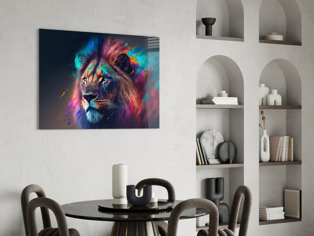 Nobility of the Lion panel adding editorial drama to a study