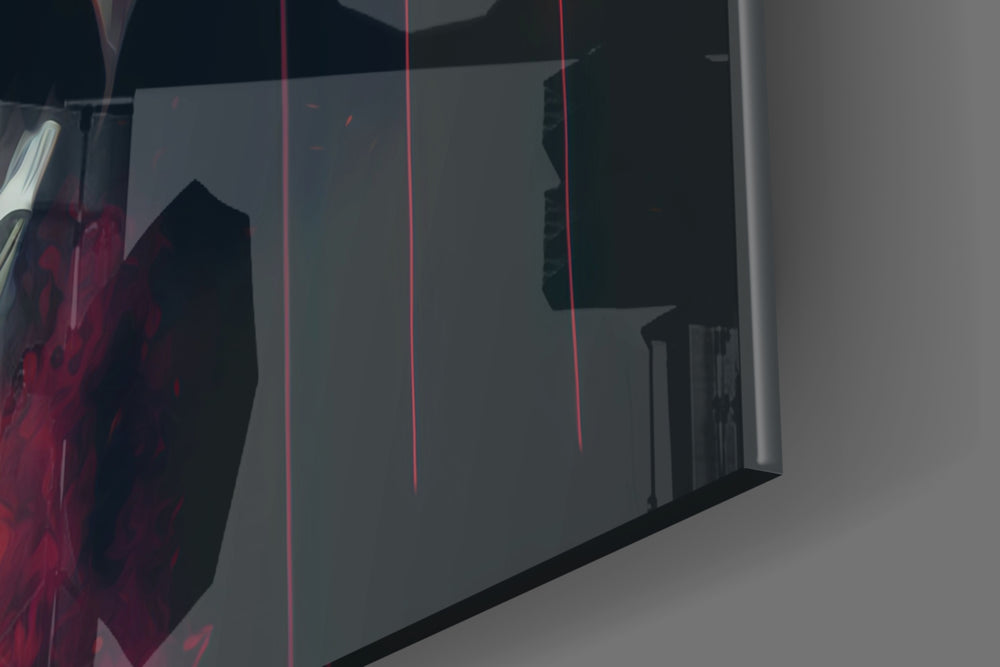 Cinematic Mob Icon Glass Wall Art || Designer Collection