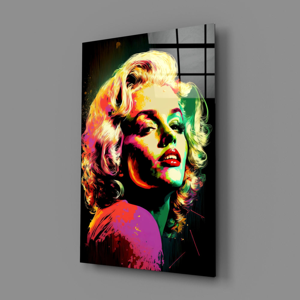 Pop-art-Hollywood panel bringing electric pulse to a contemporary games corner
