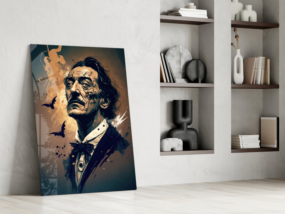 Surrealist Dreamscape Glass Wall Art || Designer Collection
