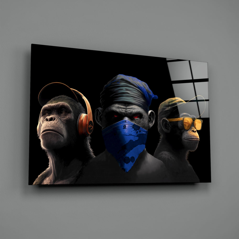 Proverb-tableau panel bringing streetwear edge to a contemporary games corner