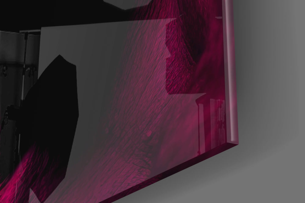 Ape the Thinker Glass Wall Art || Designer Collection.