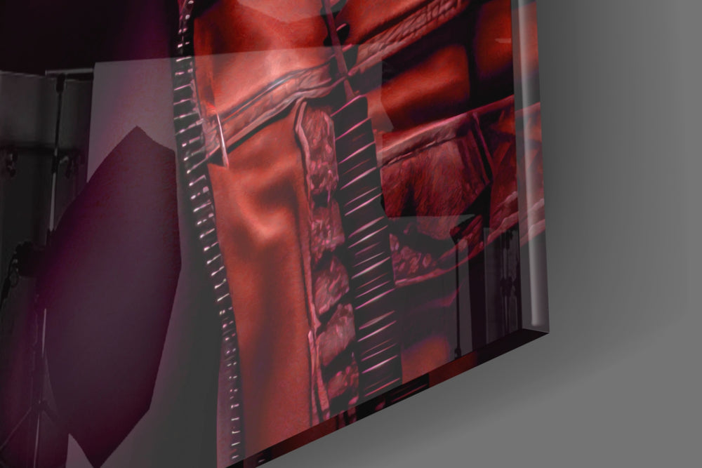 Rebellios Ape Glass Wall Art || Designer Collection.