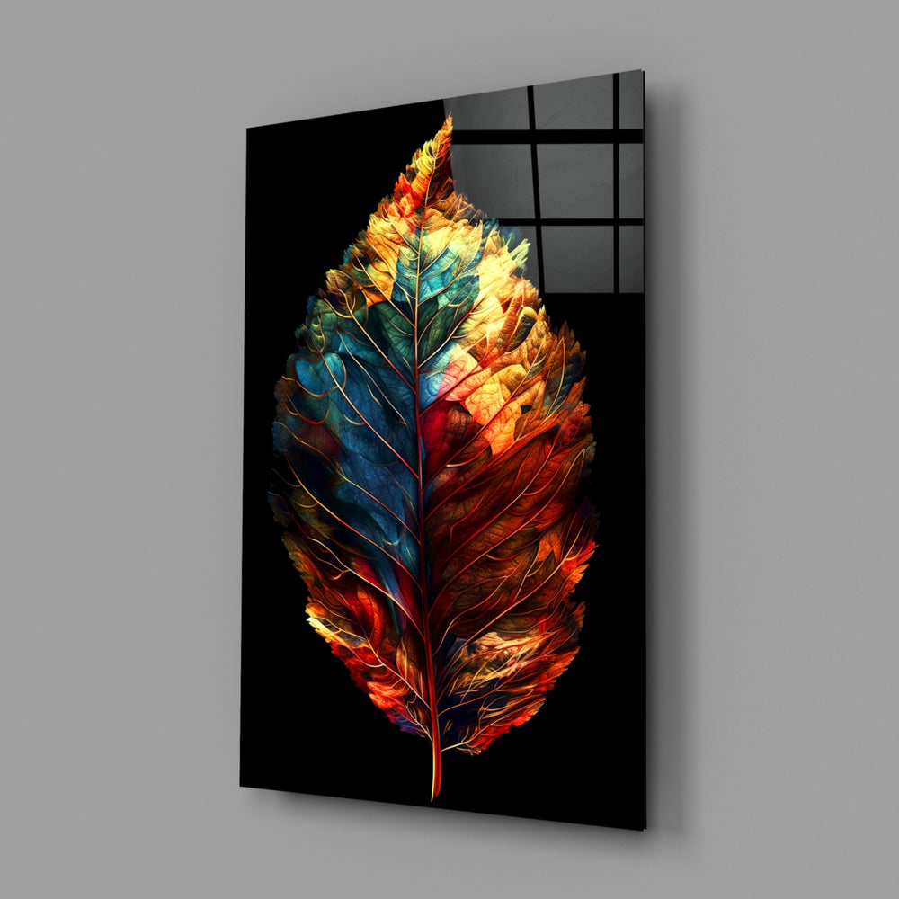 Dual-season panel bringing painterly depth to a meditation corner