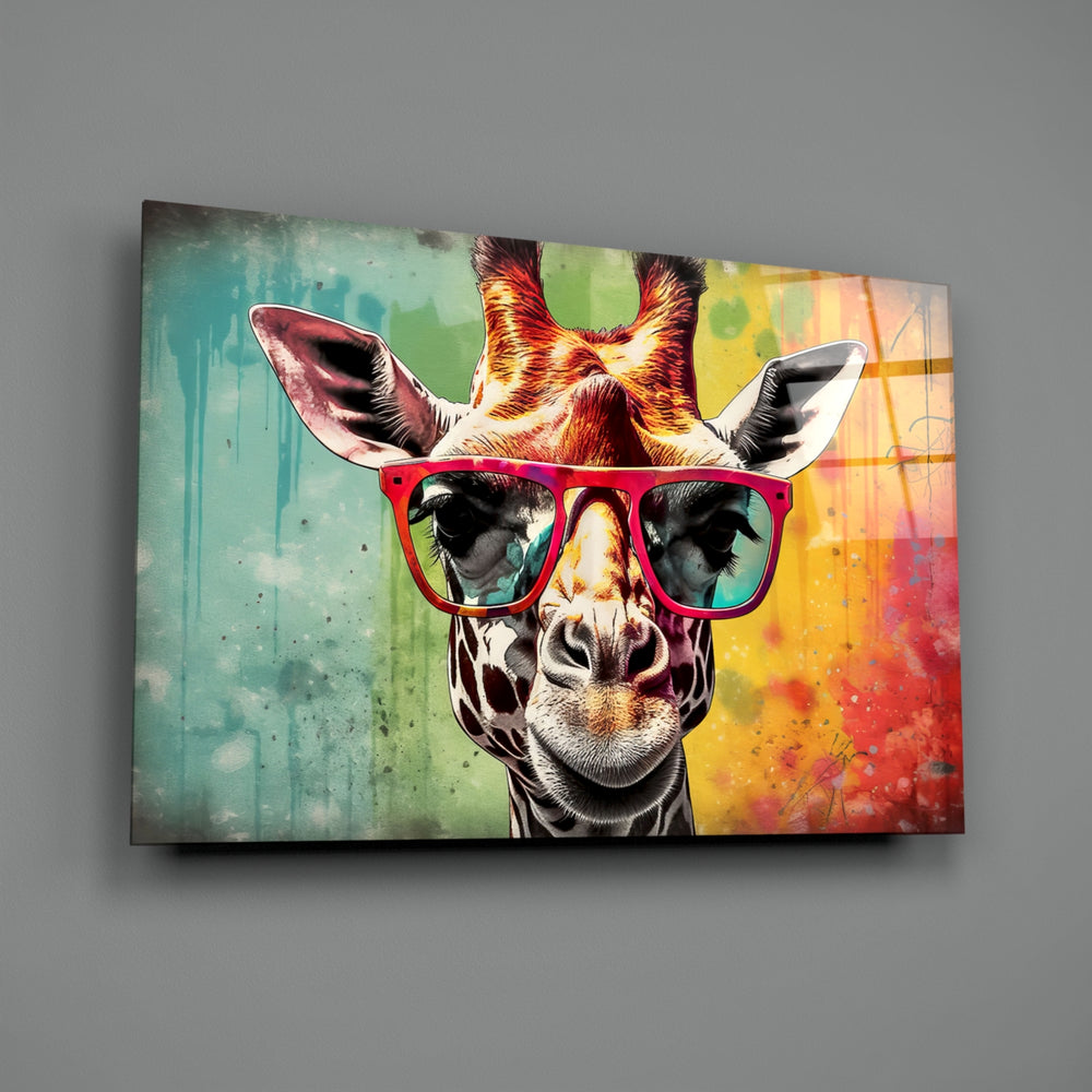 Pop-graffiti panel bringing cinematic glow to a children's nursery