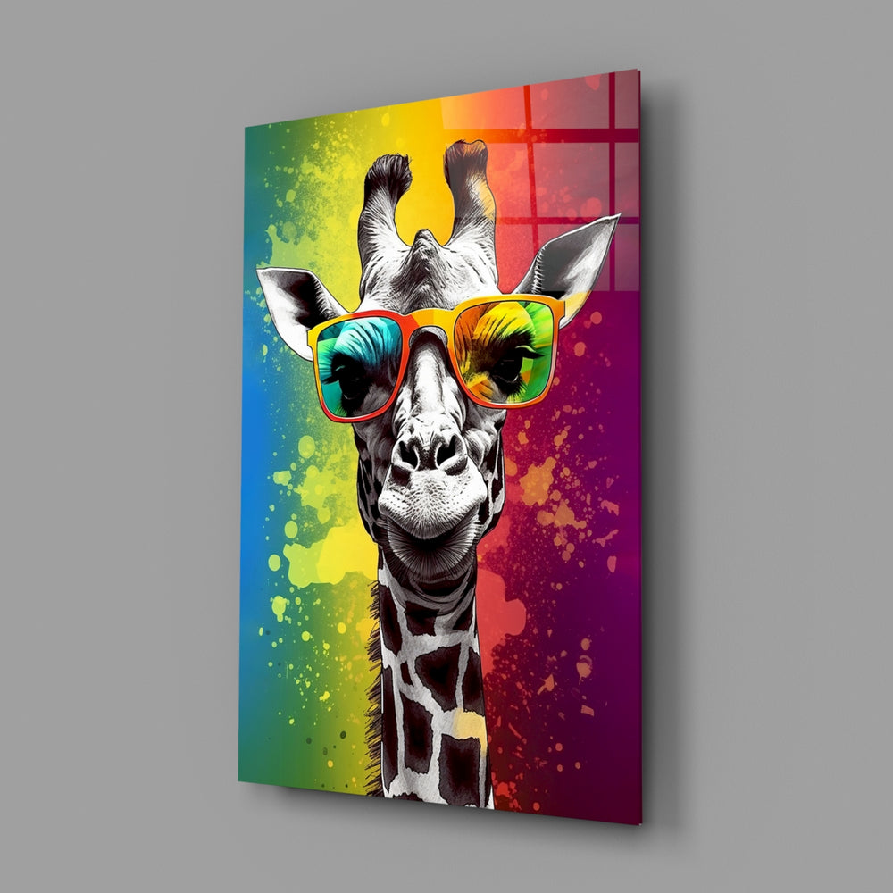 Pop-graffiti panel bringing cinematic glow to a children's nursery