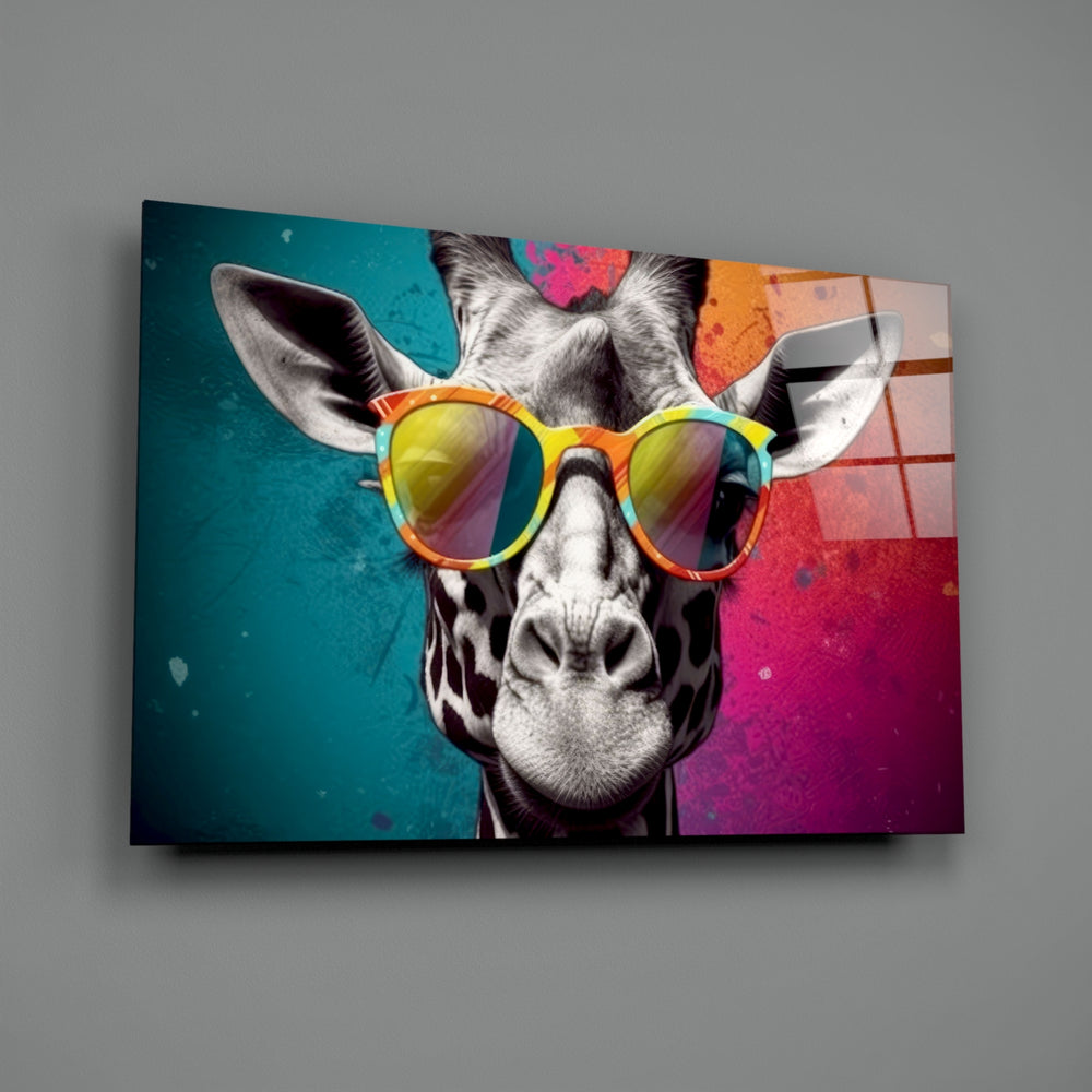 Pop-graffiti panel bringing cinematic glow to a children's nursery