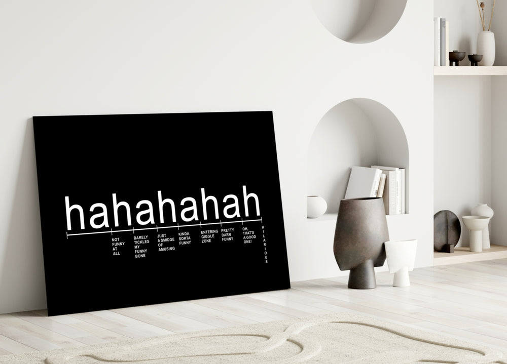 Laughter Analysis close-up showing humor-scale tier captions