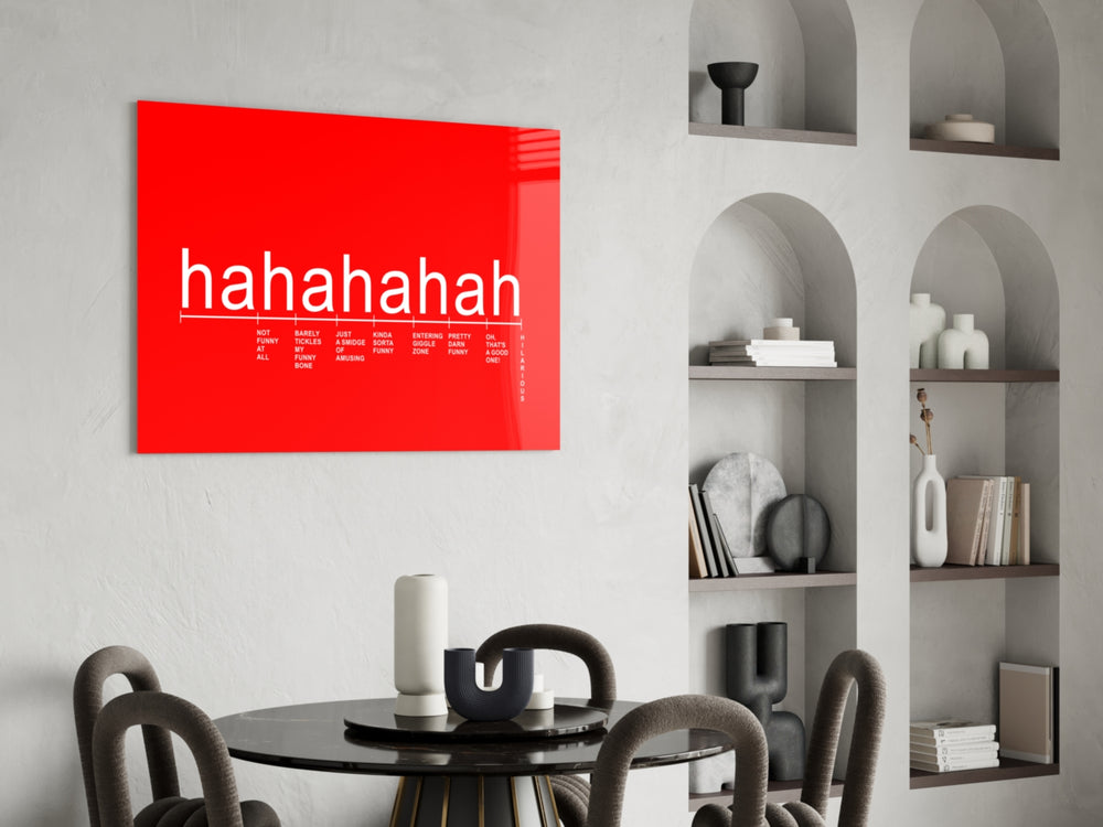 Laughter Analysis panel adding editorial drama to a hallway