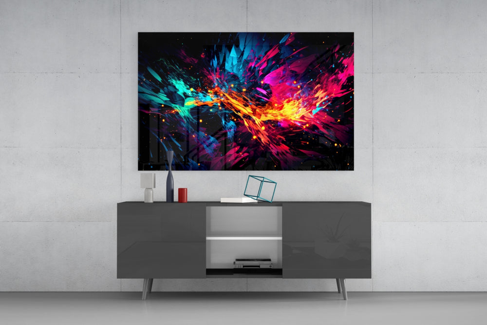 Color Bang panel catching lamp light to reveal its cinematic glow