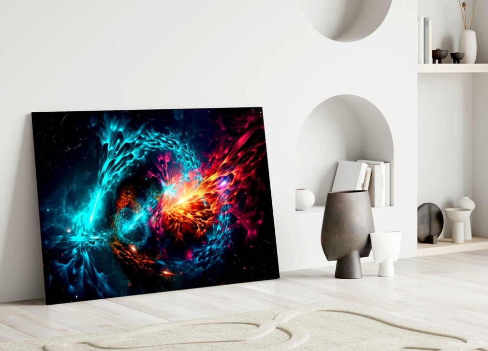 Designer's Collection close-up showing water swirl and flame swirl