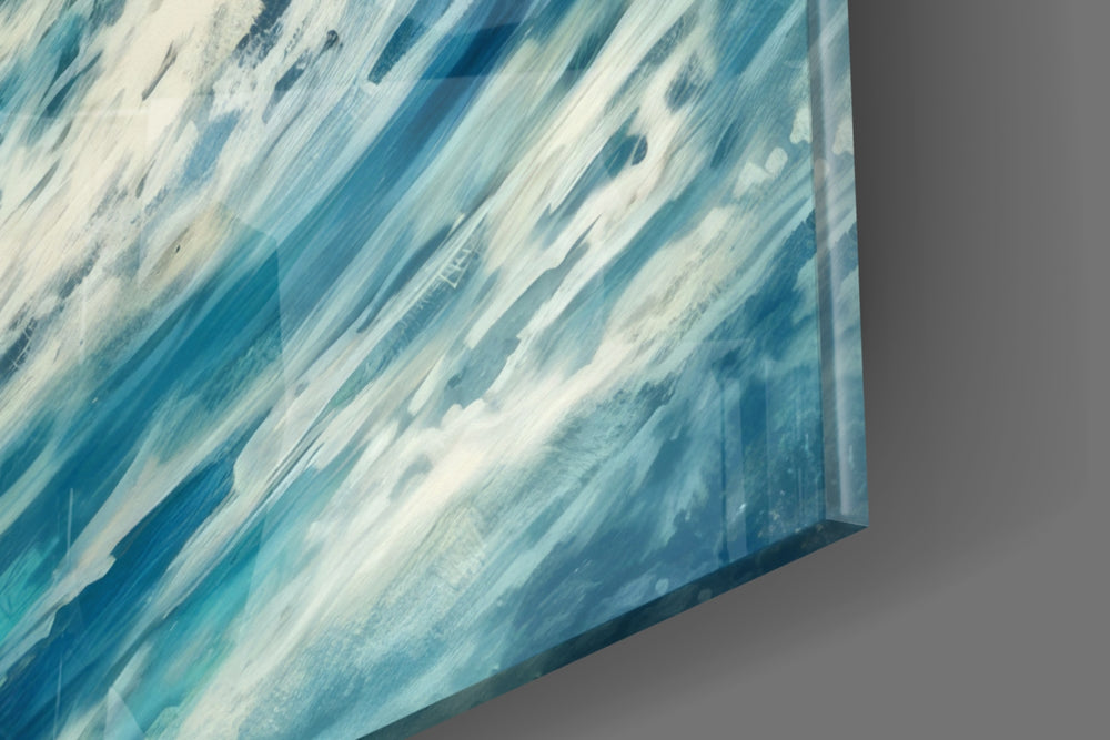 Surfing panel catching window light to reveal its cinematic glow