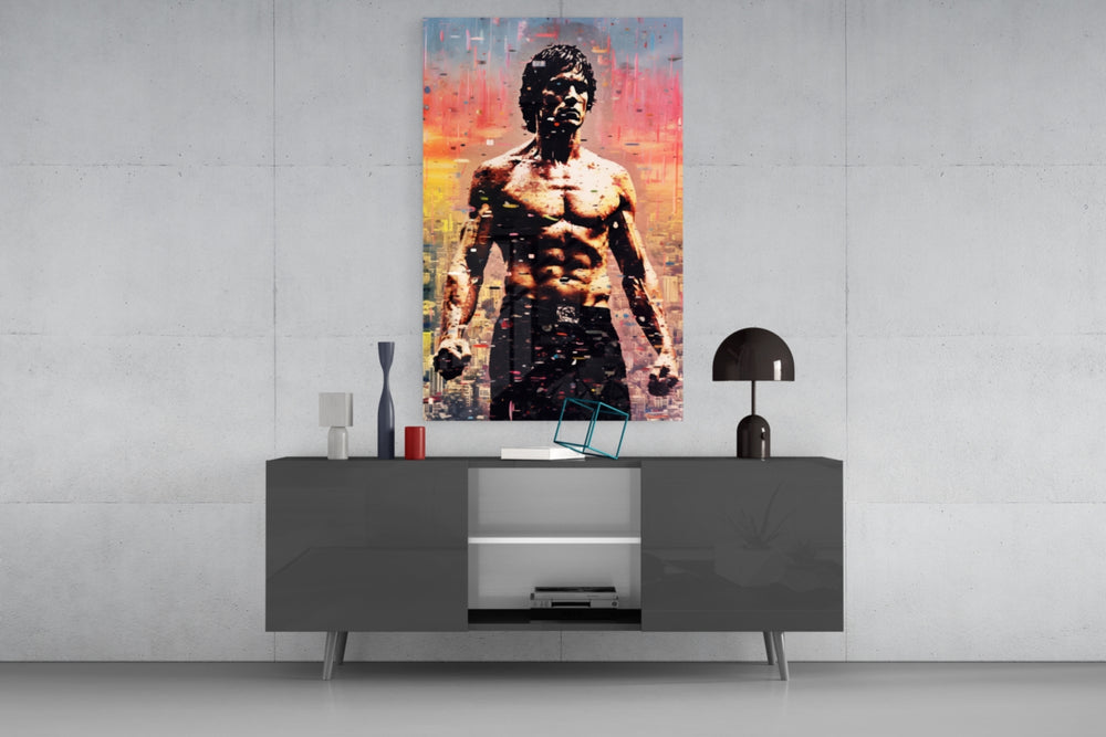 Lee Glass Wall Art || Designer Collection.