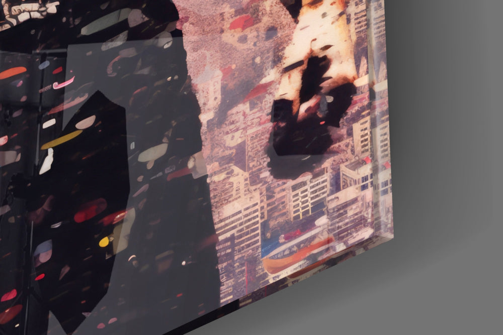 Lee panel catching lamp light to reveal its cinematic glow