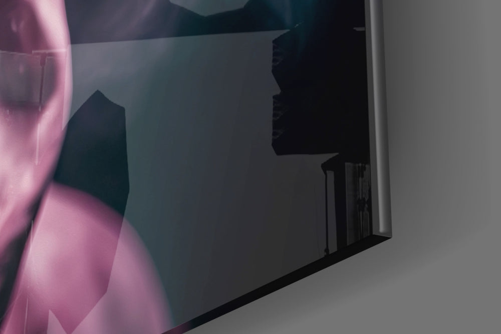 Golden Era Rapper Glass Wall Art || Designer Collection