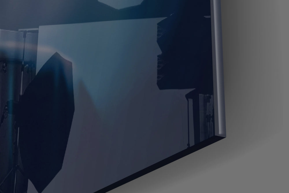 Golden Era Rapper Glass Wall Art || Designer Collection
