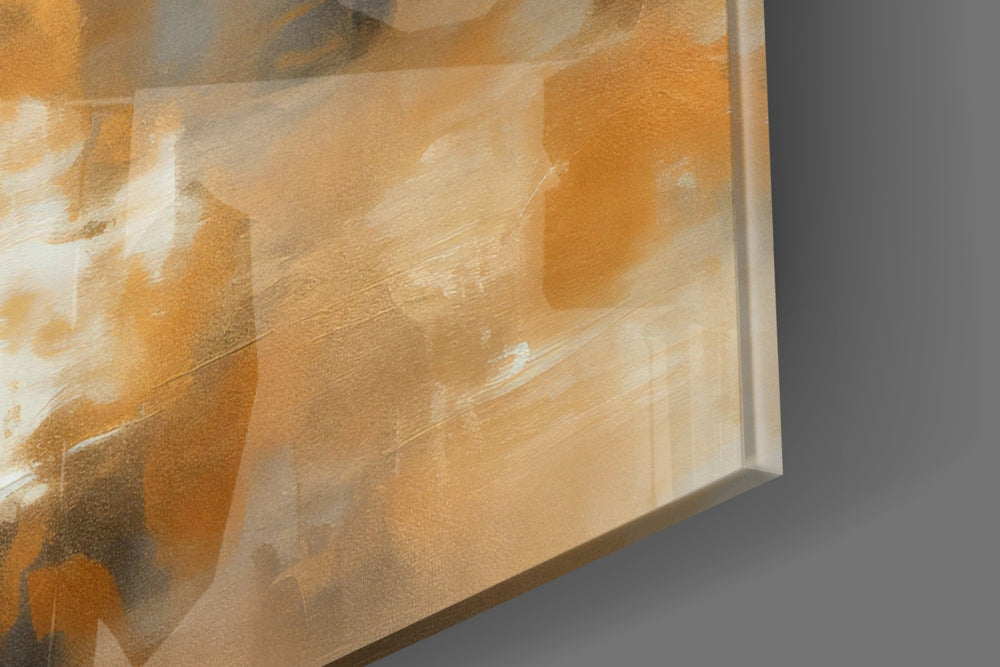 Abstract panel catching window light to reveal its cinematic glow
